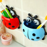 Ladybird toothbrush holder