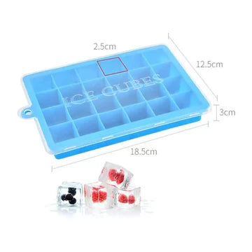 24 CUBIC ICE TRAY WITH LID