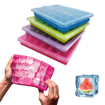 24 CUBIC ICE TRAY WITH LID