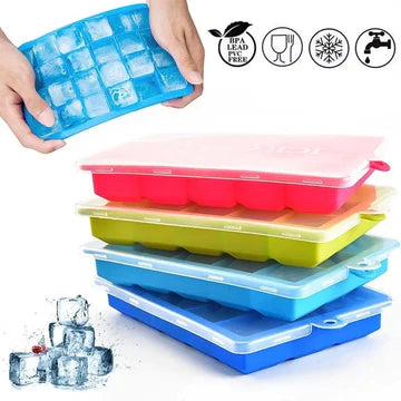 24 CUBIC ICE TRAY WITH LID