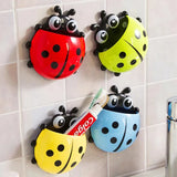 Ladybird toothbrush holder