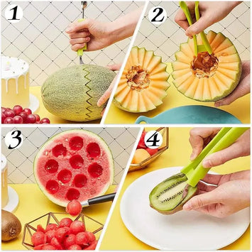 4 In 1 Fruit Carving Tool Set