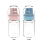 Silicone Brush Glass Oil Bottle with Cap