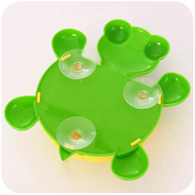 Turtle toothbrush holder