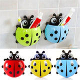 Ladybird toothbrush holder