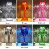 Crystal Color Changing Lamp - Touch sensor - 16 colors