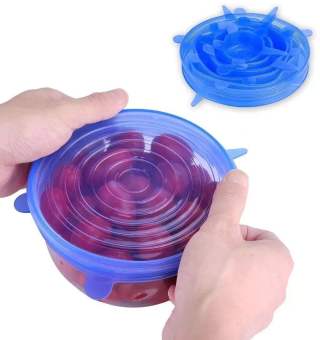 6Pcs Food Silicone Cover